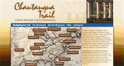Desktop Screenshot of chautauquatrail.com